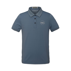 Kingsland Brinni junior polo t-shirt til børn i farven blue bering sea